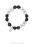 Onyx and Hematite Lava Rock Diffuser Bracelet