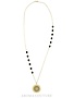 Teresa Black Onyx Diffuser Gold Necklace