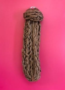 Copper Ultra Soft Chunky Knit Infinity Scarf