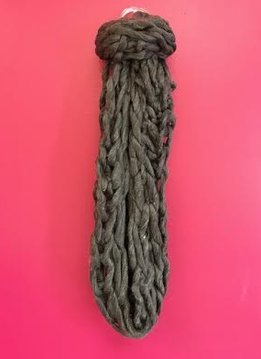 Charcoal Ultra Soft Chunky Knit Infinity Scarf
