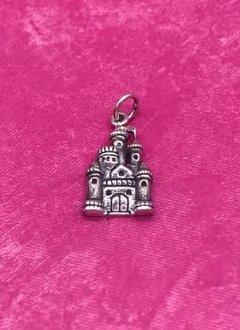 Sterling Silver Castle Charm