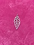 Sterling Silver Small Leaf Charm