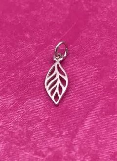 Sterling Silver Tiny Leaf Charm
