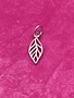 Sterling Silver Tiny Leaf Charm