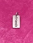 Sterling Silver Friends Forever Charm