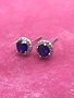 Premium CZ Birthstone Earrings-September
