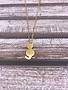 Stainless Steel Gold Cat Silhouette Necklace