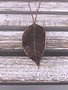 Rose Gold Leaf Necklace