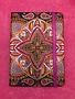 Metallic Paisley Black and Purple Notebook