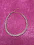 Gold and Clear Rhinestone Choker