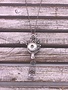 18mm Snap Badge Reel ID Holder with Flower Design