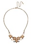 Sorrelli Gold Statement Necklace Neutral Territory