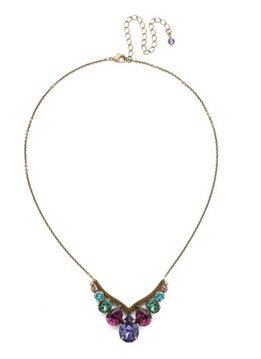 Sorrelli Gold Necklace Jewel Tone