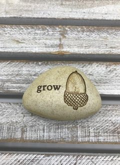 Small Inspirational Grow Token with Acorn