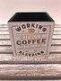 4X4 Pencil Holder “Working Without Coffee is Called Sleeping”