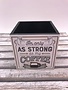 4X4 Pencil Holder “I’m Only Strong as My Coffee”
