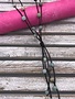 Amazonite Beads on a Brown Rope Necklace