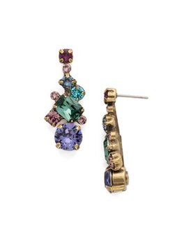 Sorrelli Gold Jewel Tone Earrings