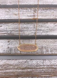 Rose Gold and Gold Necklace