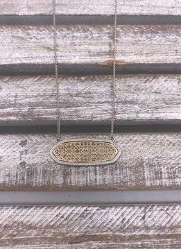 Gold and Silver Necklace