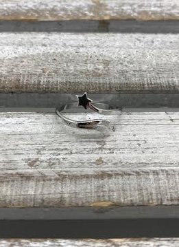 Sterling Silver Shooting Star Ring