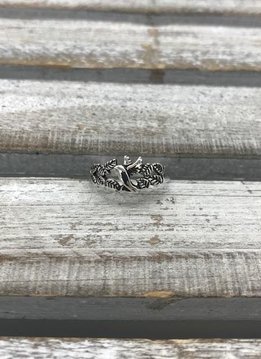 Sterling Silver Dove Ring