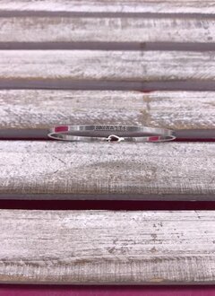 Silver Bangle “Namaste”