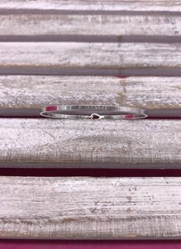 Silver Bangle “Namaste”