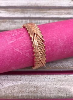 Rose Gold "V" Stretchy Bracelet