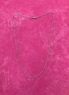 Italian Sterling Silver Snake Chain 18 inch