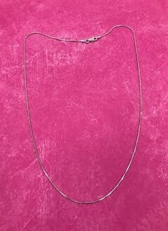 Italian Sterling Silver Snake Chain 20 inches