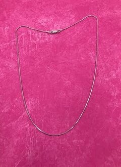 Italian Sterling Silver Snake Chain 18 inches