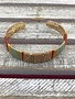 Gold Yarn Wrapped Cuff Bracelet
