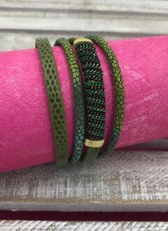 Green Wrap Bracelet