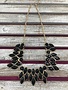 Black and Gold Statement Necklace