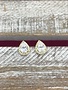 Gold Cubic Zirconia Teardrop Halo Earrings