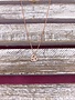 Sterling Silver Rose Gold Plated Simple Pendant Necklace