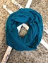 Teal Winter CC Infinity Scarf