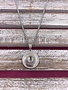 Silver Snap Necklace with Stainless Steel Chain