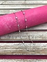 Italian Sterling Silver Moon Cut Oval Link Chain 16 inches