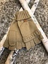 Camel Knit Open Finger Glove with Cover