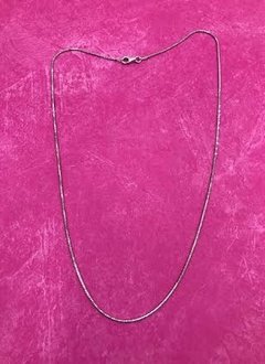 Italian Sterling Silver Faceted Snake Chain 18 inches