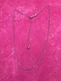 Italian Sterling Silver Adjustable Round Box Chain