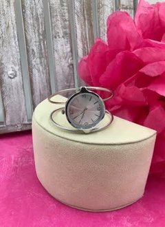 Silver Cuff Watch