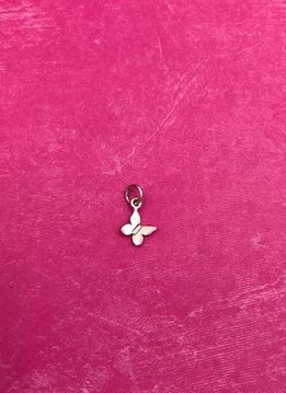 Sterling Silver Tiny Butterfly Charm