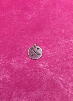 Sterling Silver Arrows Charm