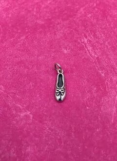 Sterling Silver Ballet Shoe Charm