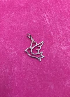 Sterling Silver Peace Dove Charm