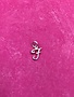 Sterling Silver Initial F Script Charm