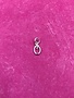 Sterling Silver Initial O Script Charm
